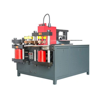 Hydraulische busbar-snij-ponsbuigmachine in India