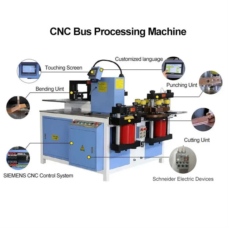 16mm Thickness 260mm Width Busbar Machine best